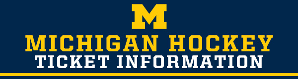 Michigan Hockey Ticket Information