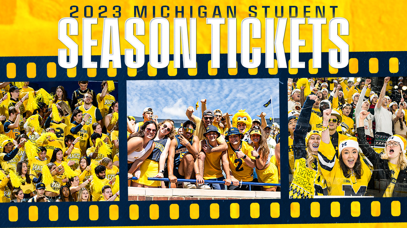 2023 Michigan Student Season Tickets