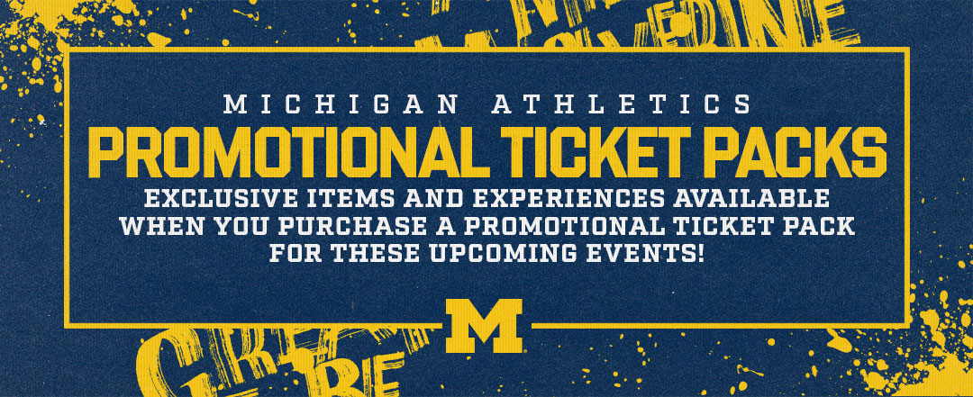 Michigan Athletics Promotional Ticket Packs