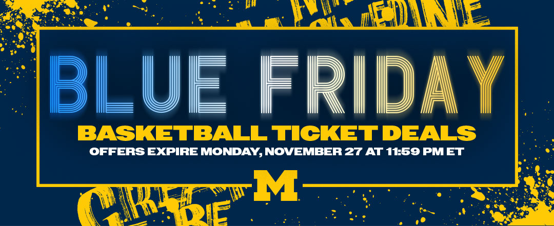 Blue Friday Basketball & Volleyball Ticket Deals - Offers expire Monday, Nov. 27 at 11:59 PM ET