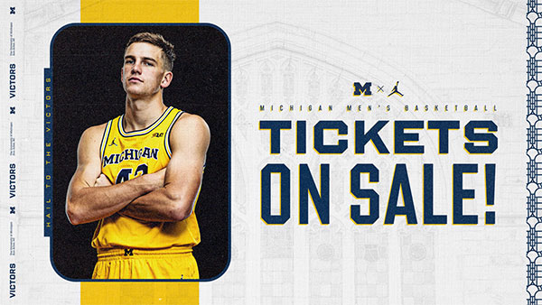 2024-25 Michigan Men's Basketball Tickets On Sale Now