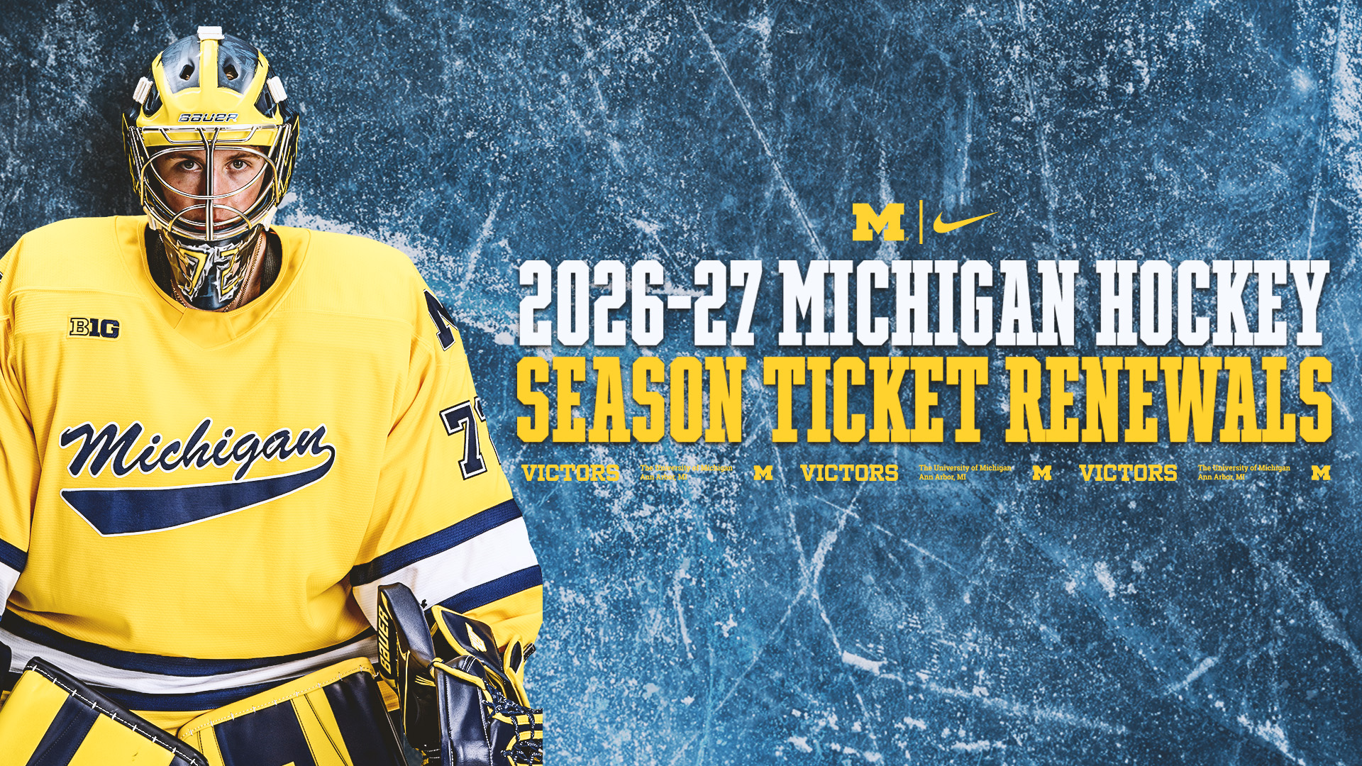 Michigan Hockey Season Ticket Renewals
