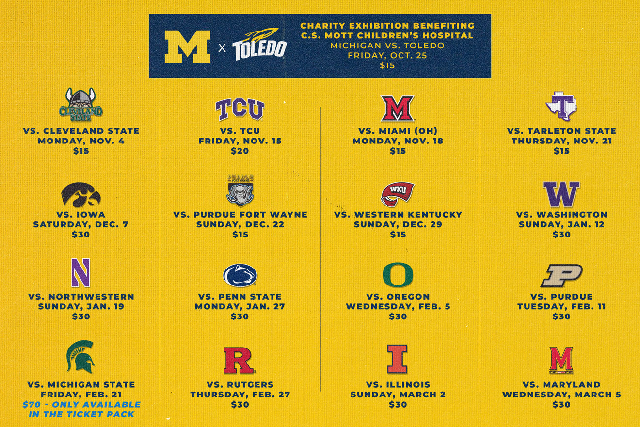 Men's Basketball Home Schedule