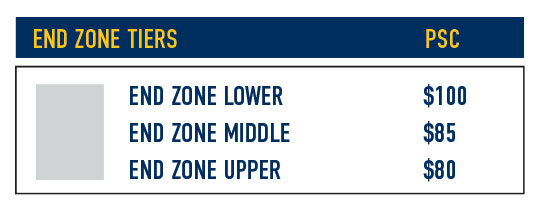 End Zone Seat Section