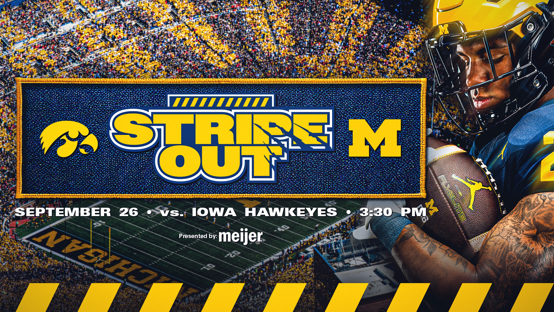STRIPE OUT Michigan Stadium!